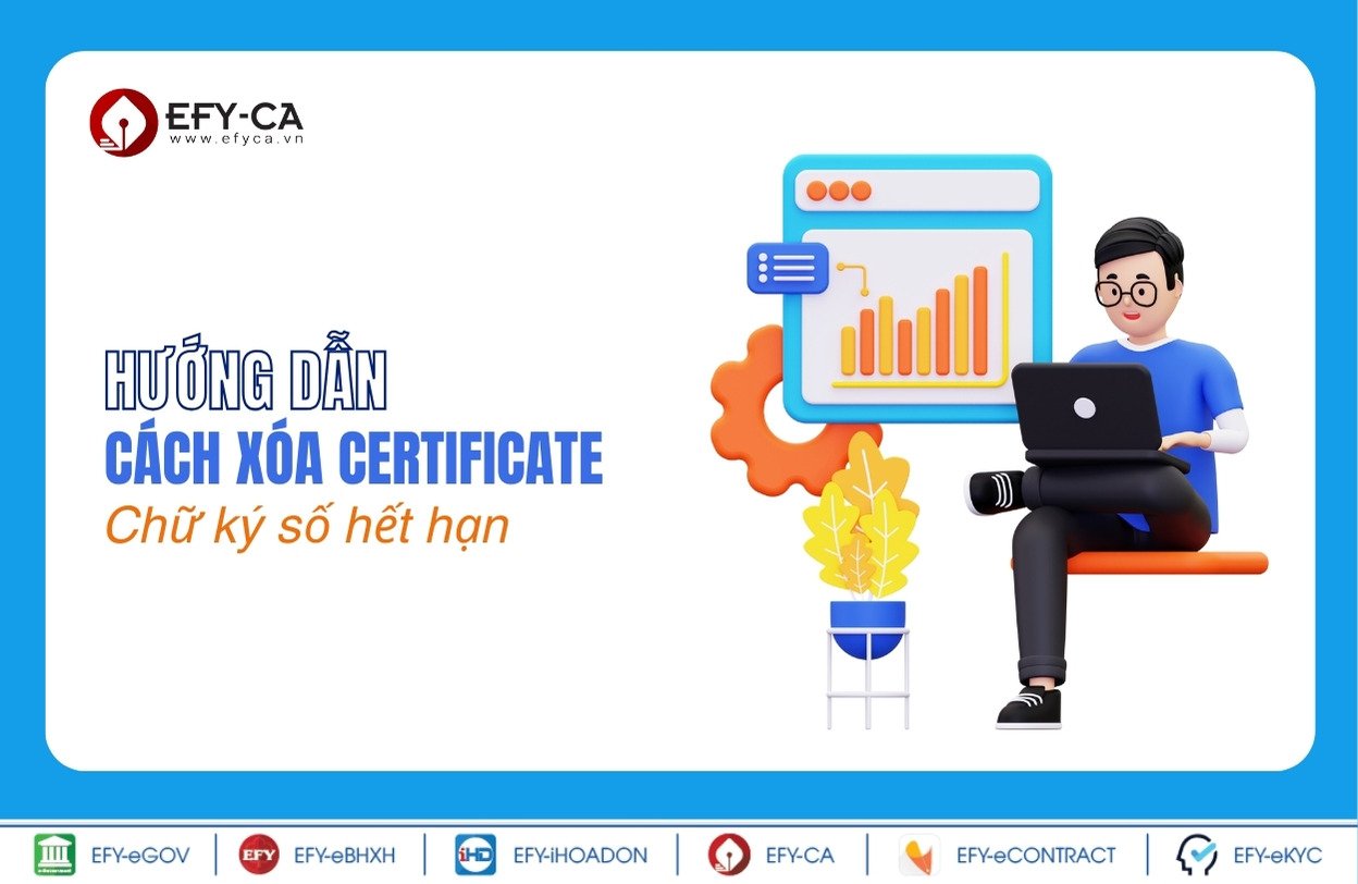 Cách xóa certificate chữ ký số hết hạn