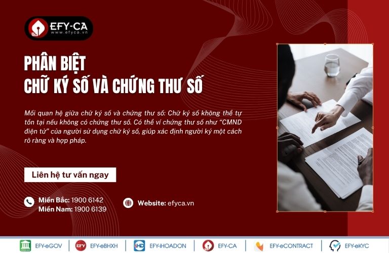 Phân biệt chữ ký số và chứng thư số