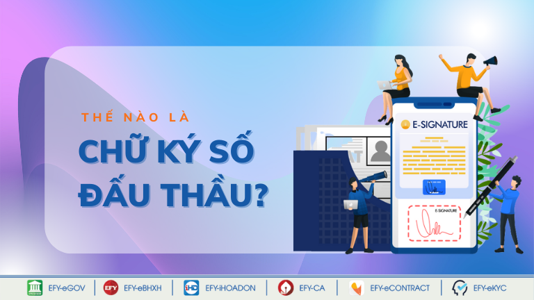 Chữ ký số đấu thầu