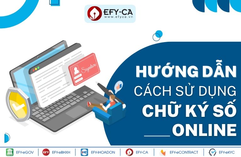 Hướng dẫn sử dụng chữ ký số online