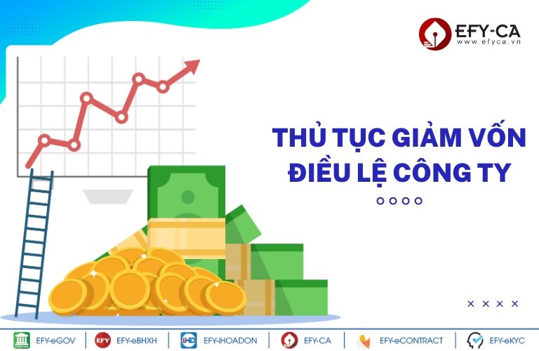 Thủ tục thay đổi, giảm vốn điều lệ công ty