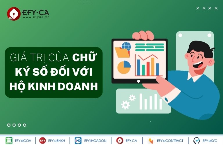 Giá trị của chữ ký số đối với hộ kinh doanh