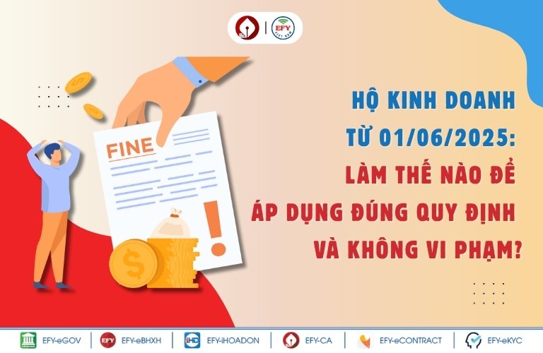 hộ kinh doanh dùng hóa đơn điện tử từ máy tính tiền