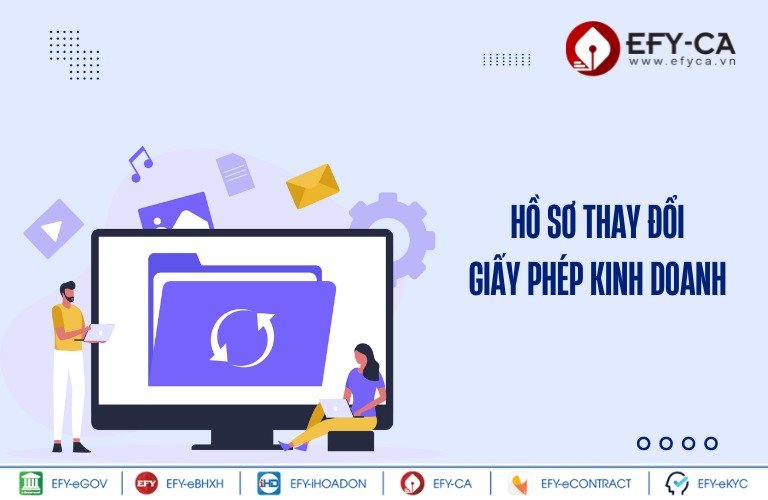 Hồ sơ thay đổi giấy phép kinh doanh gồm những gì?