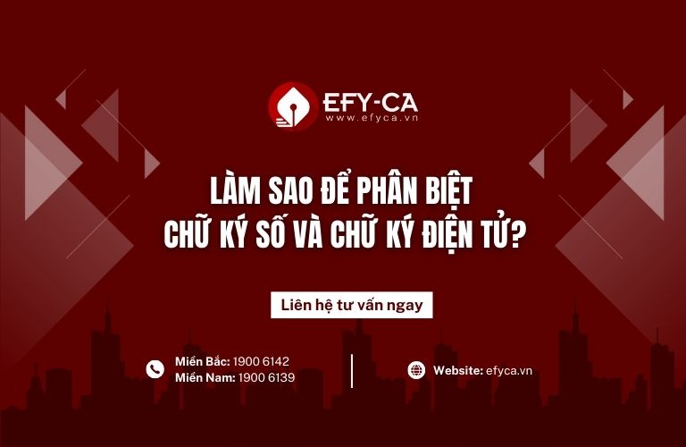 Làm sao để phân biệt chữ ký số và chữ ký điện tử