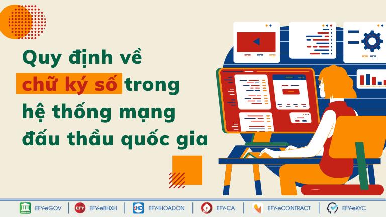 Quy định về chữ ký số đấu thầu