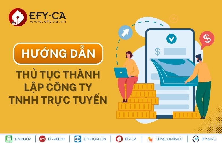 Hướng dẫn thủ tục thành lập công ty TNHH trực tuyến