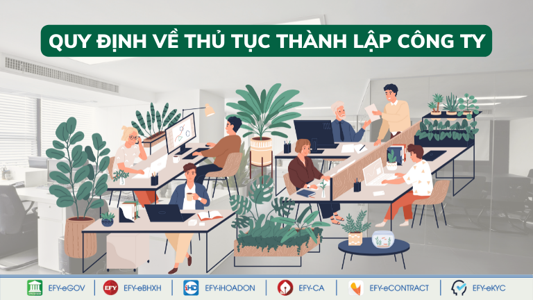 thủ tục thành lập công ty