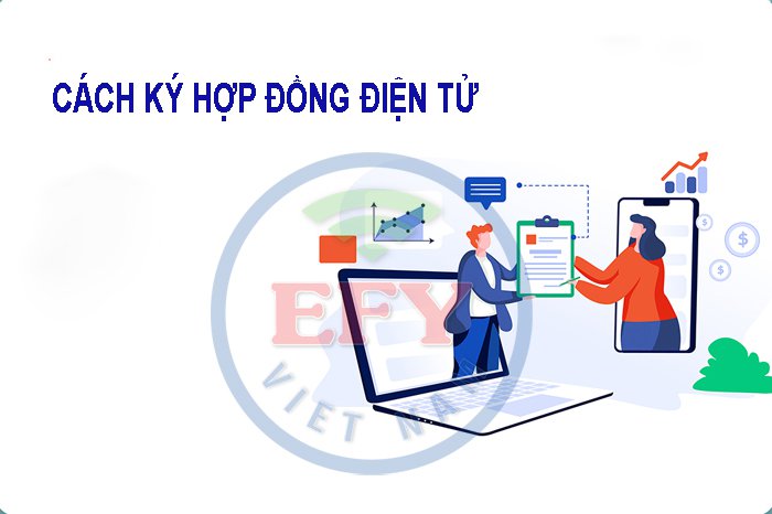 Hướng dẫn cách ký hợp đồng điện tử EFY trên phần mềm iHOADON và eBHXH
