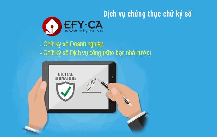 Chữ ký số kho bạc nhà nước