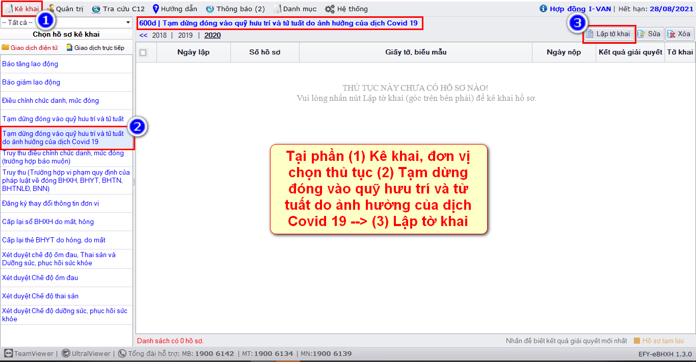 tạm dừng đóng vào quỹ hưu trí tử tuất do ảnh hưởng của dịch Covid 19