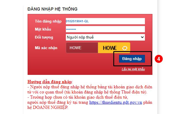 Hướng dẫn thay đổi chữ ký số trên trang thuế điện tử