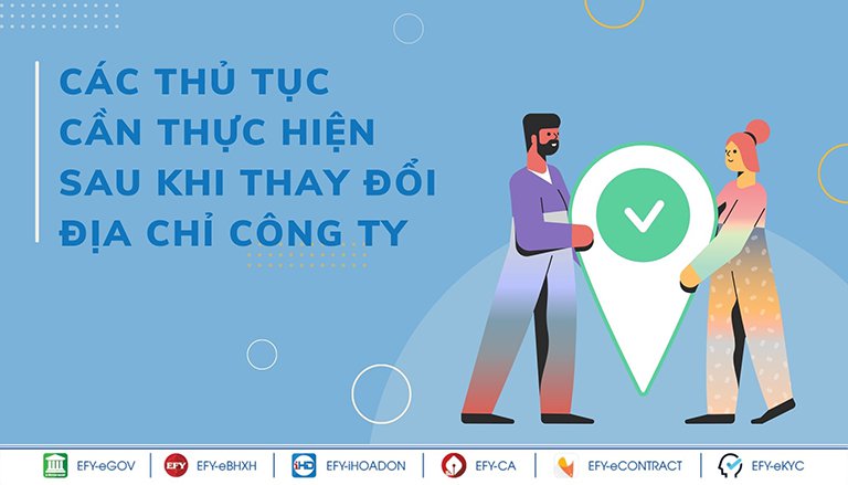 thay đổi địa chỉ công ty