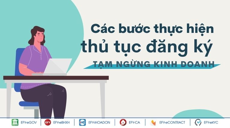 Thủ tục đăng ký tạm ngừng kinh doanh