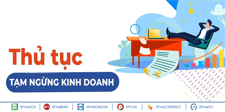 Thủ tục đăng ký tạm ngừng kinh doanh