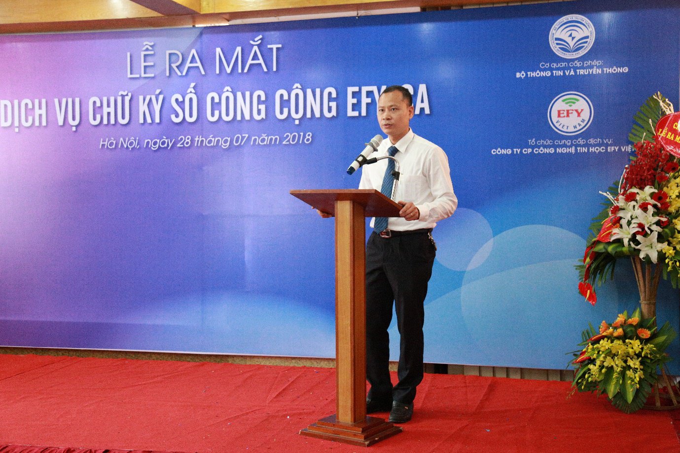 EFY Việt Nam chính thức ra mắt dịch vụ chữ ký số công cộng EFY-CA